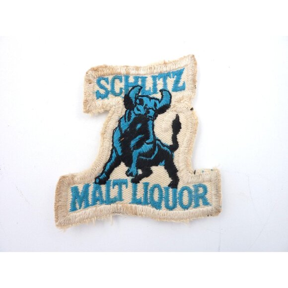 Schlitz Malt Liquor Beer Vintage Patch - Picture 1 of 2